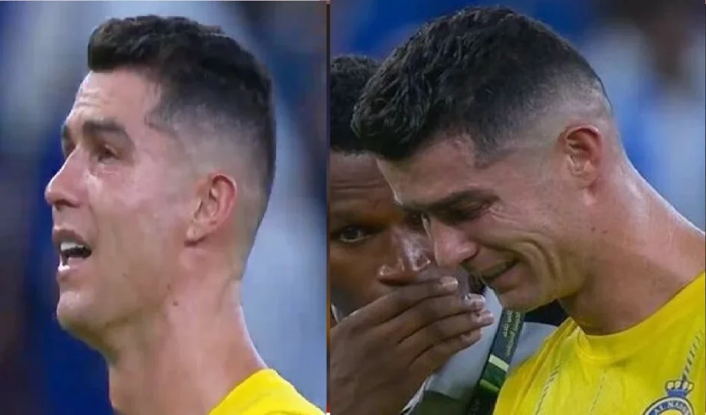 Kings Cup: Cristiano Ronaldo started crying after losing to Al Hilal in the final of Kings Cup, watch the video